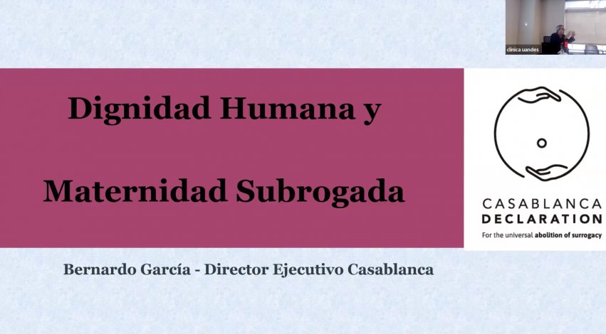 Maternidad Subrogada y Dignidad Humana. Bernardo Larraín Oct2025
