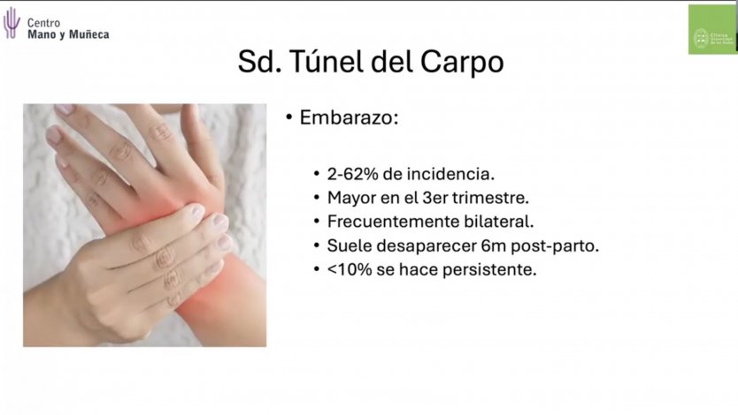 Patología de Mano y Embarazo